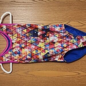 Snowflake Gymnastics Leotard Adult Size L